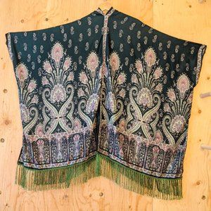 Fringed Shawl/Robe, Ellemairco